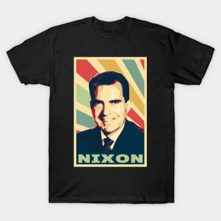 Richard Nixon Vintage Colors T-Shirt